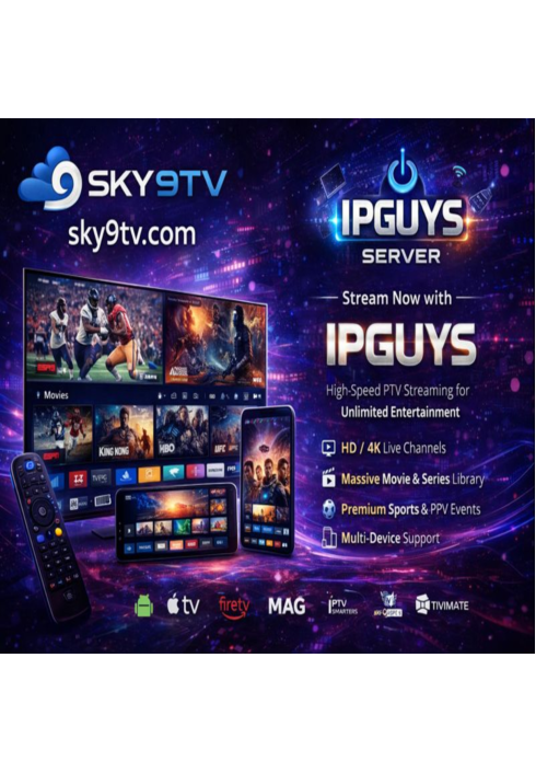 IPGUY (Cod 123) IPTV Server